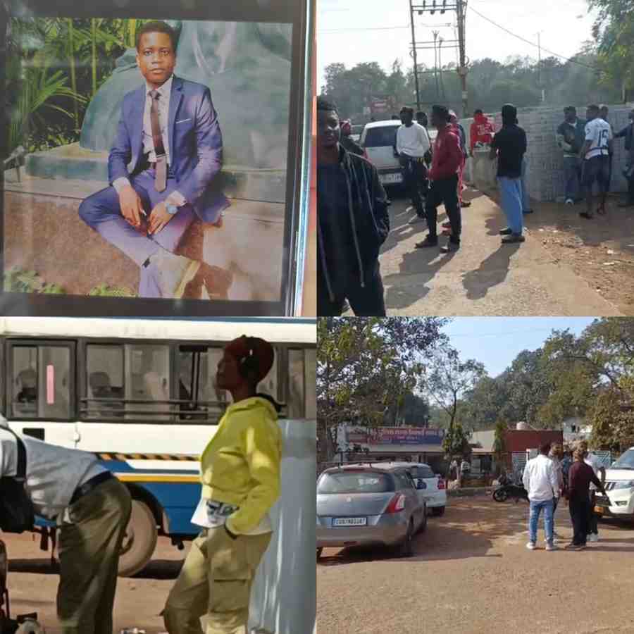 नाइजीरियन छात्र की मौत गर्लफ्रेंड और बॉयफ्रेंड पहुंचे भिलाई नगर थाना किया आत्मसमर्पण