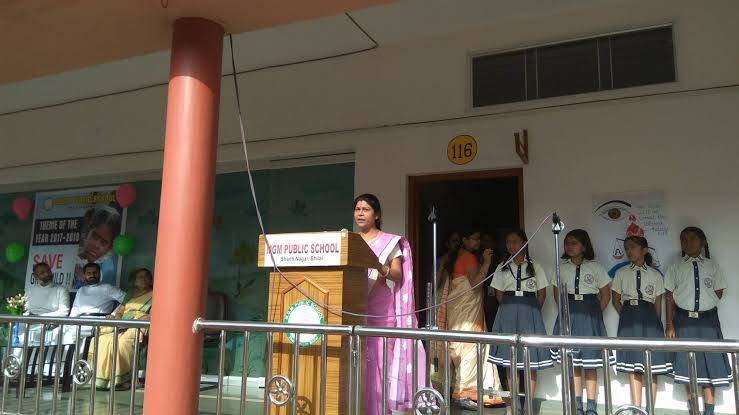 एमजीएम में विद्यार्थियों ने लगाई प्रदर्शनी