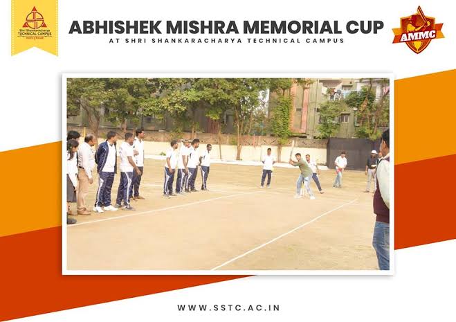 श्रीशंकराचार्य टेक्निकल कैम्पस द्वारा अभिषेक मिश्रा मेमोरियल कप टेनिस बॉल क्रिकेट प्रतियोगिता शुरू