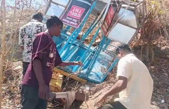 खल्लारी मंदिर रोपवे हादसा: केबल टूटने से 1 महिला की मौत, 16 घायल