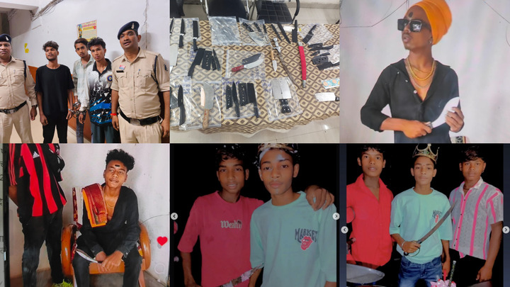 ऑनलाइन हथियारों पर दुर्ग पुलिस की बड़ी कार्रवाई  सोशल मीडिया पर हथियारों के प्रदर्शन पर सख्ती, 12 हथियार जब्त