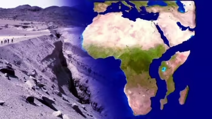 अफ्रीका महाद्वीप दो हिस्सों में बंटने की कगार पर, बन सकता है नया महासागर