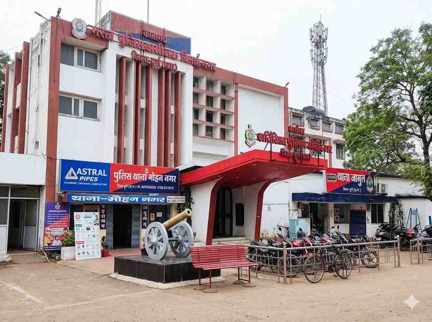 दुर्ग में चोरों का आतंक: एक ही दिन में 4 वारदात, बंद घर और वाहन बने निशाना