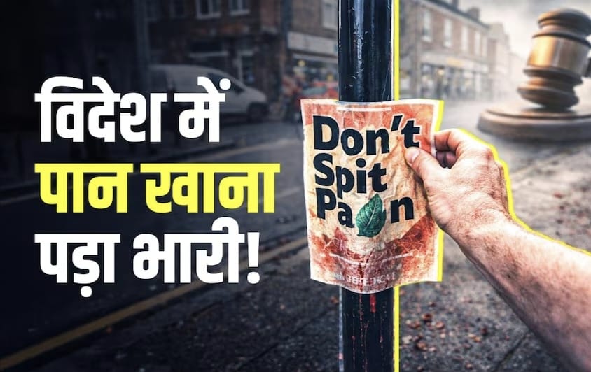 लंदन में पान थूकना पड़ा भारी, भारतीय मूल के दो लोगों पर ₹1.72 लाख का जुर्माना