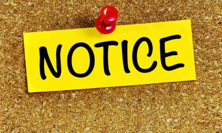 अवैध रुप से संचालित क्लिनिक बंद करने नोटिस