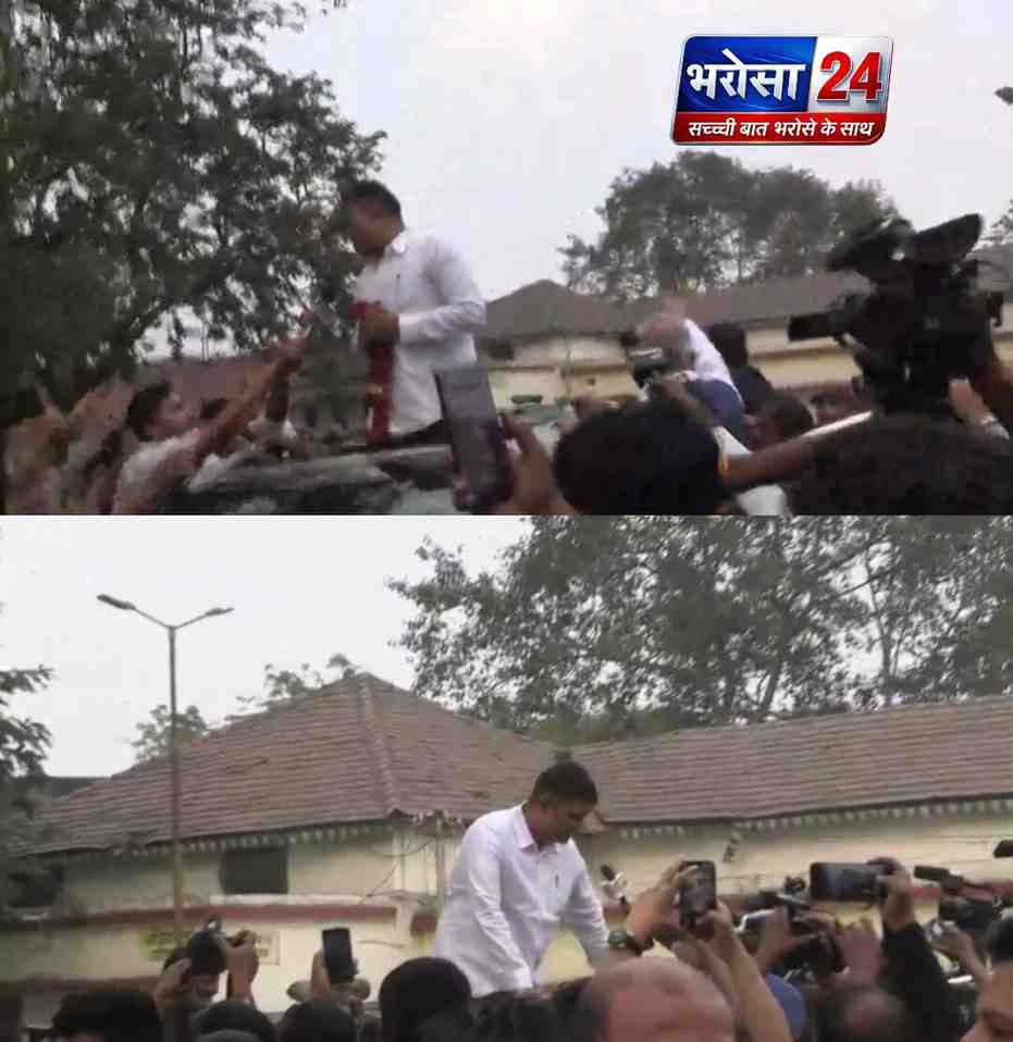 168 दिनों बाद जेल से रिहा हुए चैतन्य बघेल, समर्थकों में खुशी