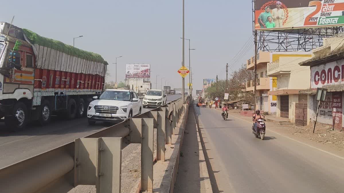 कुम्हारी फ्लाईओवर 18 मार्च तक बंद: दुर्ग से रायपुर जाने वाले वाहनों का रूट डायवर्ट, नीचे से गुजरना होगा ट्रैफिक
